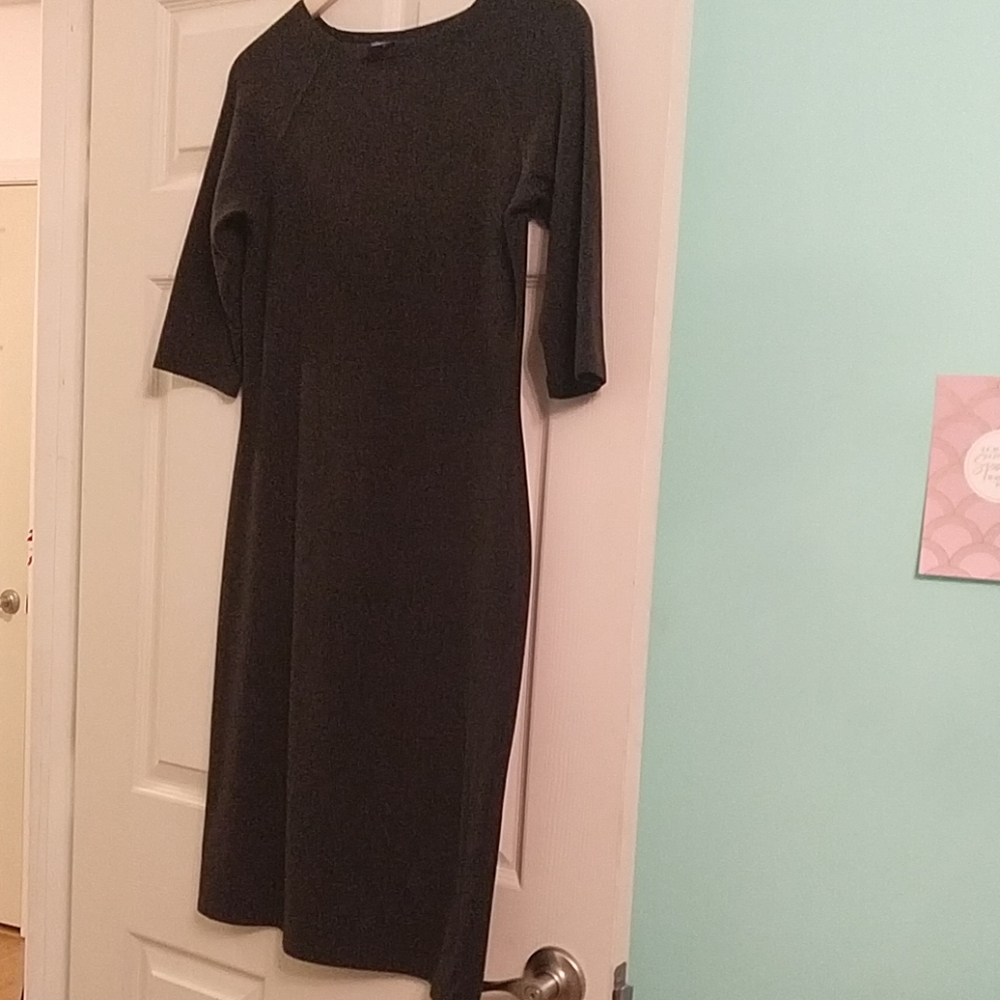 GAP grey stretch dress sz M great with leggings